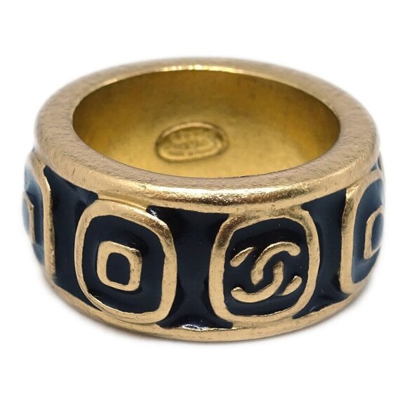Chanel Ring Gold #53 - Picture 1 of 8